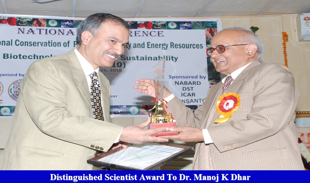 Dr. Manoj K Dhar